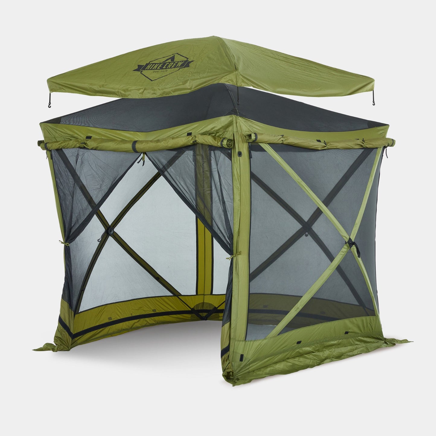 6.5’ x 6.5’ Screened Gazebo Tent, 4-Sided Outdoor Tent Canopy, UV Resistant SPF 50+