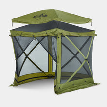 Load image into Gallery viewer, 6.5’ x 6.5’ Screened Gazebo Tent, 4-Sided Outdoor Tent Canopy, UV Resistant SPF 50+
