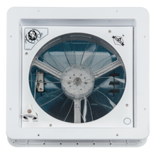 Load image into Gallery viewer, 14” Manual RV Roof Vent Fan with 3 Speeds
